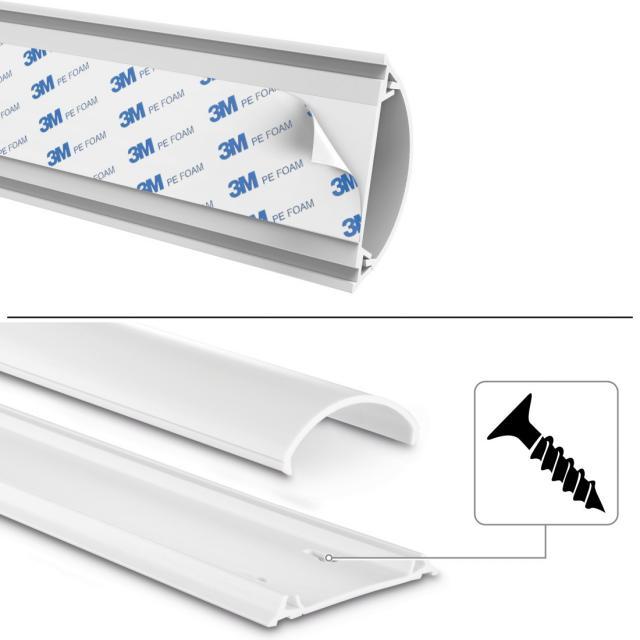 Канал PVC за скриване на кабел-100х7х2,1 см