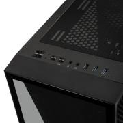 Кутия Kolink Void Rift RGB TG, Midi-Tower, Black Window, ATX, Черна