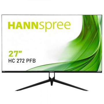 Монитор HANNSPREE HC272PFB, 2K WQHD, Wide, 27 inch,75Hz,HDMI, DP, Черен