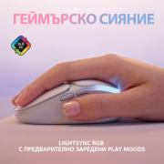 Геймърска мишка Logitech G705, Wireless, Lightsync, RGB