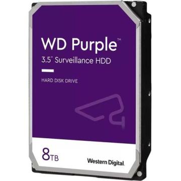 Хард диск WD Purple, 8TB, 5640rpm, 128MB, SATA 3, WD84PURZ