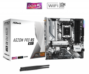 Дънна платка ASROCK A620M Pro RS WiFi, Socket AM5, mATX, 4xDDR5