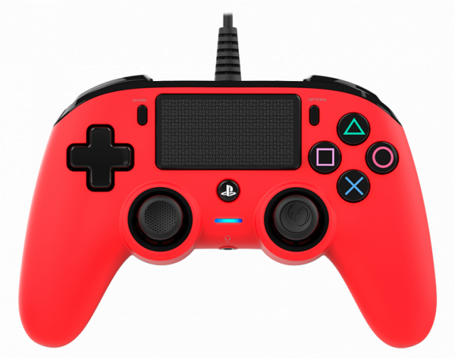 Жичен геймпад Nacon Wired Compact Controller, Червен