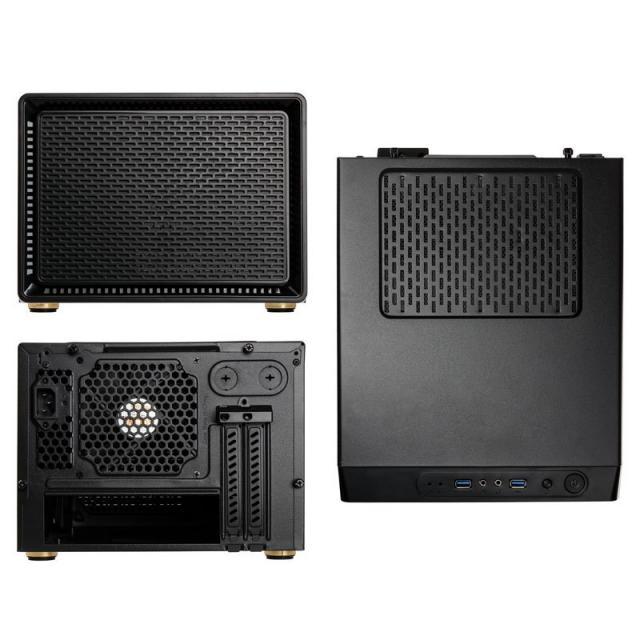 Кутия Kolink Satellite Cube, Mini-ITX, Micro-ATX, Черна