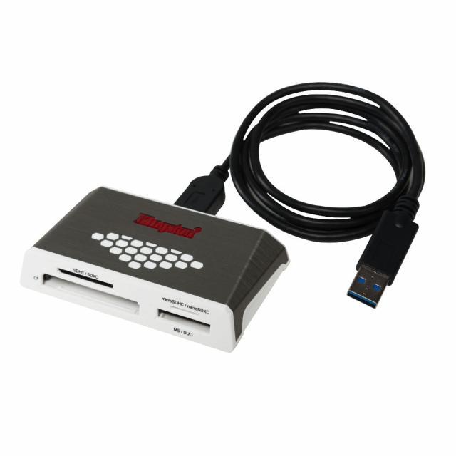 Четец за карти Kingston FCR-HS4 USB 3.0, CompactFlash, SD, microSD, Memory Stick