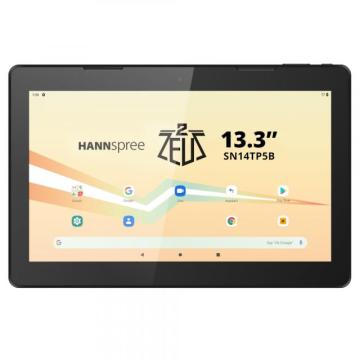 Таблет HANNspree Pad Zeus 2, 13.3”, Octa Core 2.0 Ghz, 4GB RAM, 64GB, Wi-Fi, Bluetooth, Full HD, Черен