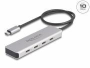 USB хъб Delock 64231, USB-C - 4 x USB-C, 10 Gbps