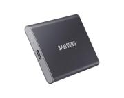 Външен SSD Samsung T7 Titan Grey SSD 1000GB USB-C, Сив