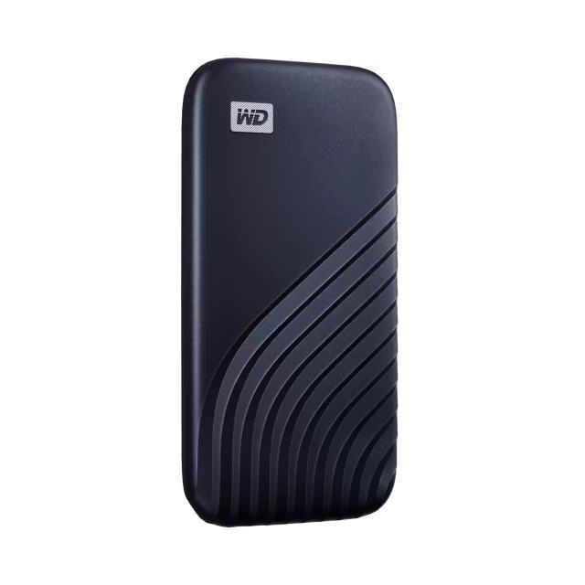 Външен SSD диск Western Digital My Passport, 500GB, USB-C, Син