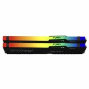 Памет Kingston FURY Beast Black RGB 32GB(2x16GB) DDR5 PC5-48000 6000MHz CL36 KF560C36BBEAK2-32