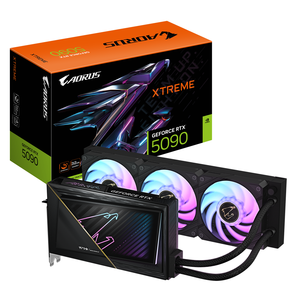 Видео карта GIGABYTE AORUS RTX 5090 MASTER 32GB GDDR7