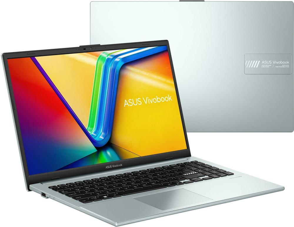 Лаптоп ASUS VivoBook Go 15 E1504FA-NJ935, 15.6" FHD, Ryzenn 3 7320U, 8GB LPDDR5, 512GB SSD