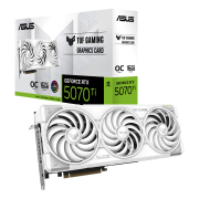 Видео карта ASUS TUF Gaming RTX 5070 TI 16GB GDDR7 White OC Edition