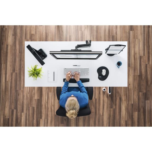 Пад за мишка HAMA Ergonomic, Текстил, Черен