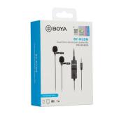 Микрофон брошка 2 броя BOYA BY-M1DM, 3.5mm жак