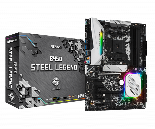 Дънна платка ASROCK B450 Steel Legend