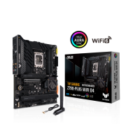 Дънна платка ASUS TUF GAMING Z790-PLUS WIFI D4, LGA 1700, PCIe 5.0, ATX, Wi-Fi 6, AURA Sync RGB