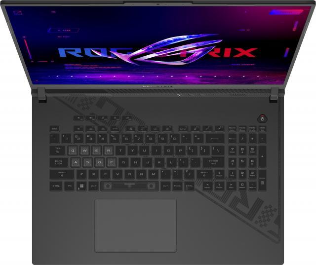 Лаптоп Asus ROG G18 G814JI-N5095W, 18" IPS FHD+ (1920x1200), Intel Core i7-13650HX, 16GB DDR5, 1TB NVMe SSD, NVIDIA GeForce RTX 4070 GDDR6 8GB, Win 11 Home