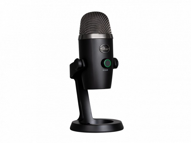 Настолен микрофон Logitech Blue YETI Nano - Black