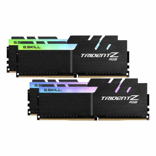 Памет G.SKILL Trident Z RGB 64GB(4x16GB) DDR4 PC4-28800 3600MHz CL17 F4-3600C17Q-64GTZR