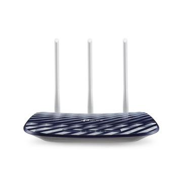 Безжичен рутер TP-Link Archer C20 AC750, 2.4/5 GHz, 300 - 433 Mbps, 10/100