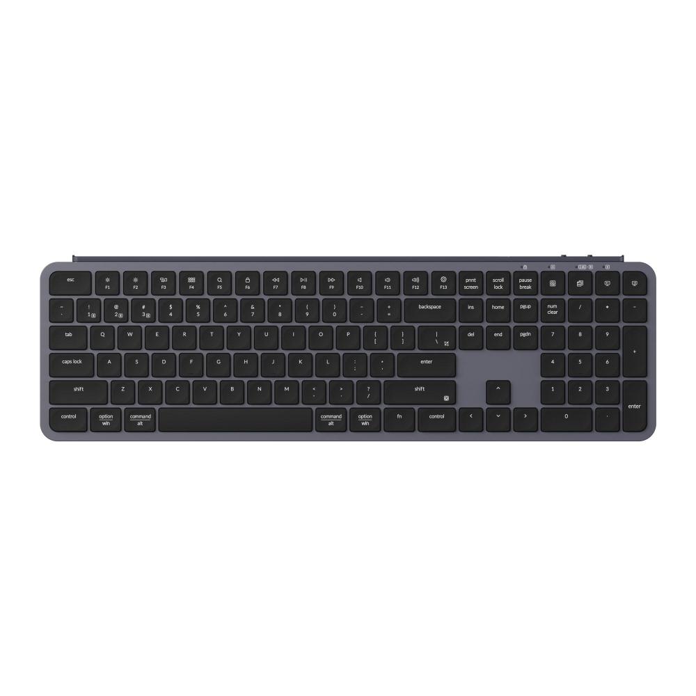 Безжична клавиатура Keychron B6 Pro Ultra-Slim - Space Gray