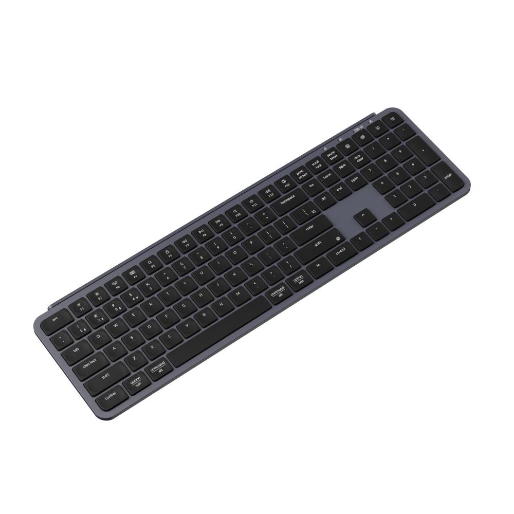 Безжична клавиатура Keychron B6 Pro Ultra-Slim - Space Gray