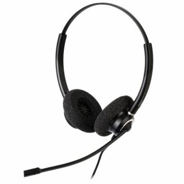 Слушалки с микрофон Addasound Crystal 2732 Duo, UC,QD, черни