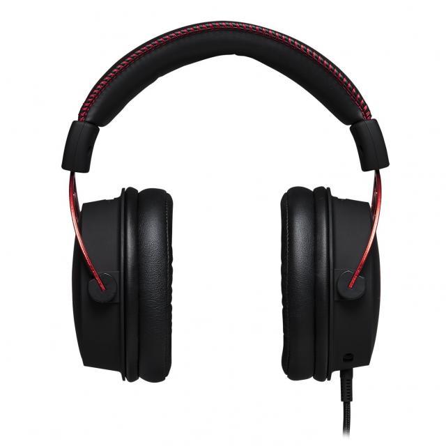 Геймърски слушалки HyperX Cloud Alpha, Черен/Червен