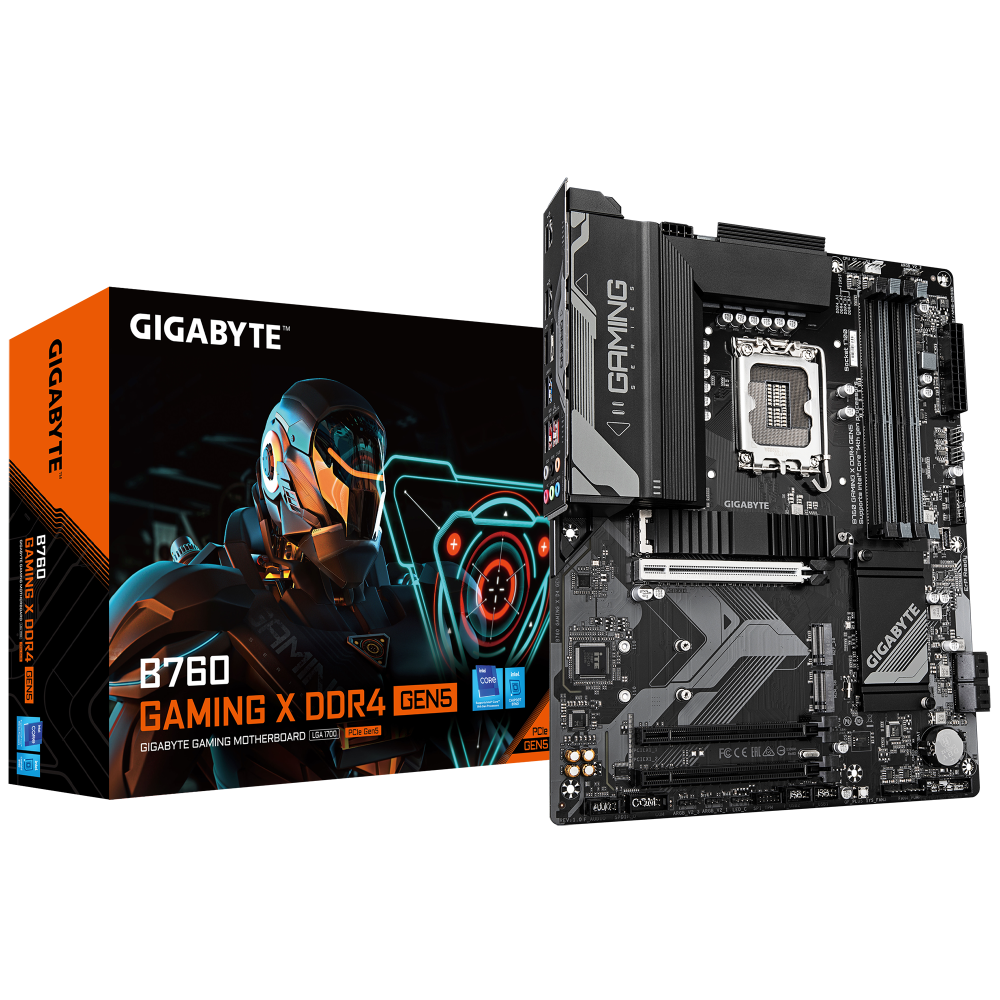 Дънна платка GIGABYTE B760 GAMING X DDR4 GEN5, socket 1700