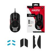 Геймърска мишка HyperX Pulsefire Haste, RGB, USB 2.0, Черен/Червен