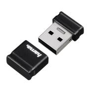 USB памет HAMA Smartly, 64GB, USB 2.0, 10 MB/s, Черен