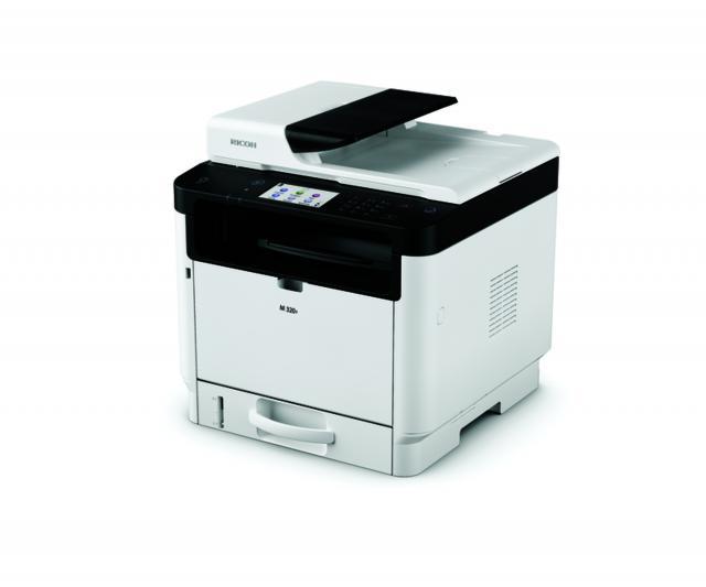 Мултифункционално устройство RICOH M 320F, Монохромно, 4 в 1, A4, ARDF, 32 ppm