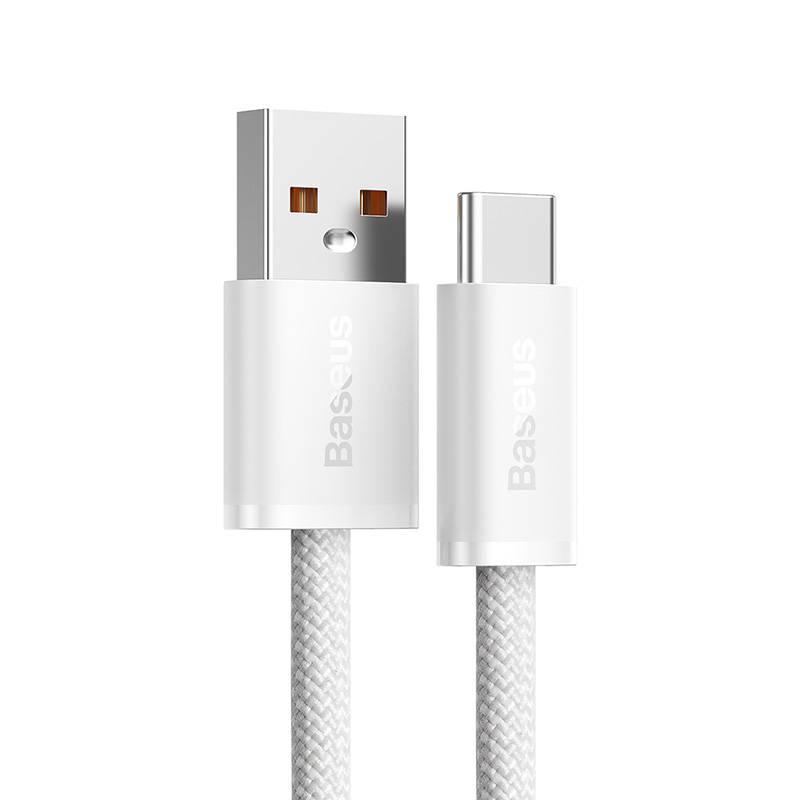 Кабел Baseus Dynamic Series кабел USB към USB-C 100W 2м CALD000702 - бял