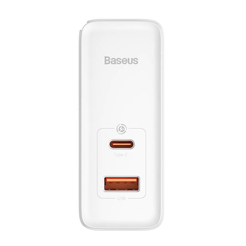 Универсално зарядно Baseus GaN5 Pro USB Type C / USB 100W PD3.0, QC4.0+, AFC CCGP090202 - бяло