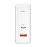 Универсално зарядно Baseus GaN5 Pro USB Type C / USB 100W PD3.0, QC4.0+, AFC CCGP090202 - бяло
