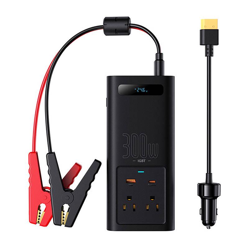 Baseus IGBT захранващ инвертор 300W (24V CN/EU ) C00337600111-00 - черен