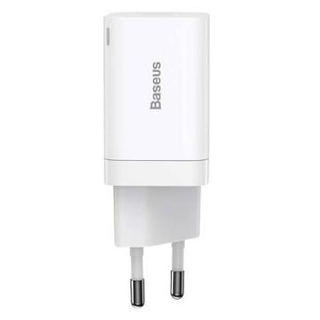 Зарядно устройство Baseus Super Pro USB-A към USB-C 30W CCSUPP-E02 - бяло
