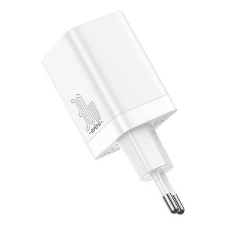 Зарядно устройство Baseus Super Pro USB-A към USB-C 30W CCSUPP-E02 - бяло
