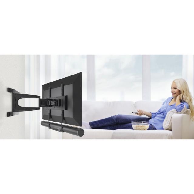 Скоби за Sound Bar HAMA, Фиксирани, 20 кг, Черен