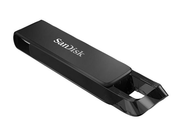 USB памет SanDisk Ultra, USB-C, 64GB, Черен