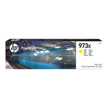 HP 973X original high yield yellow PageWide cartridge F6T83AE