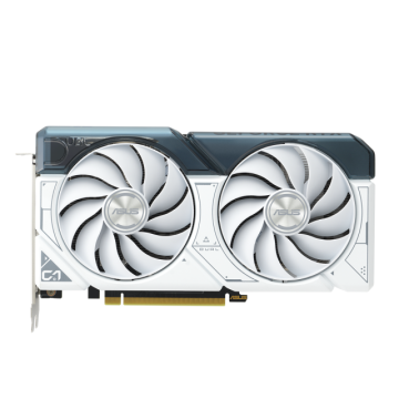 Видео карта ASUS DUAL GeForce RTX 4060 TI WHITE OC 8GB GDDR6