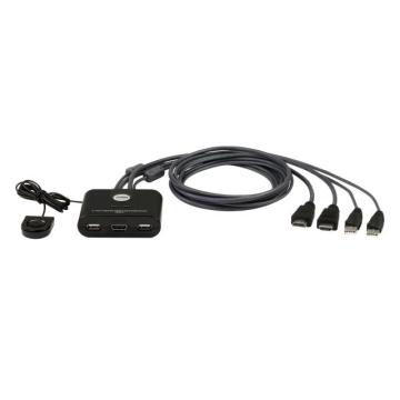 Превключвател KVM ATEN CS22HF, Дву портов USB HDMI