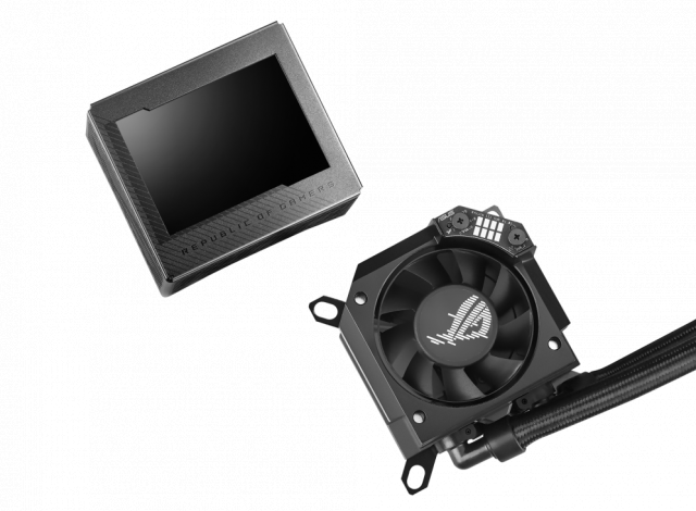 Охладител за процесор ASUS ROG RYUJIN III 240, 3.5" Full Color LCD Display, Noctua NF-F12 IndustrialPPC Fans