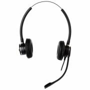 Слушалки с микрофон Addasound Crystal 2872 Duo, UC,QD, черно/златно