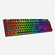 Капачки за механична клавиатура HyperX Pudding Double Shot PBT Keycap Set upgrade kit, Черни