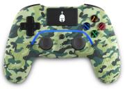 Безжичен геймпад Spartan Gear Aspis 4, за PC и PS4, Green Camo