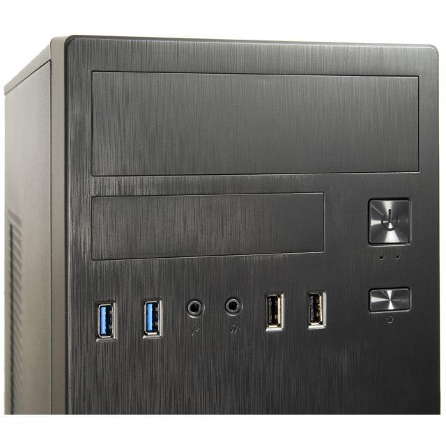 Кутия за компютър Inter Tech IT-2812 Business, Mid-Tower, ATX