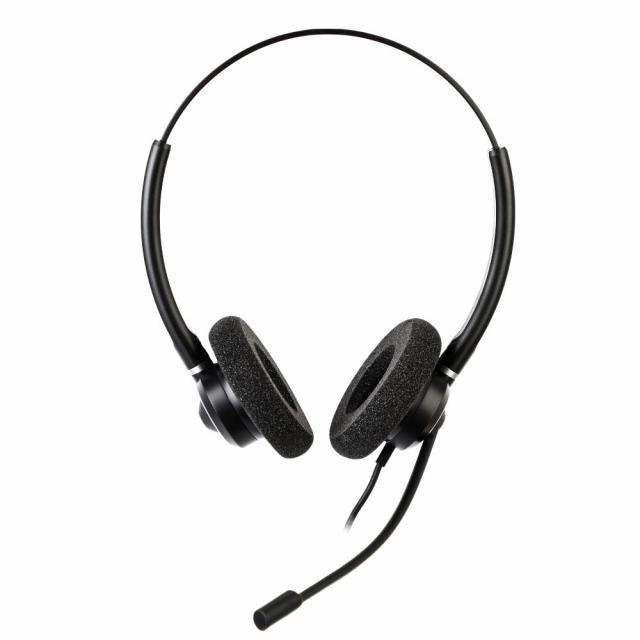 Слушалки с микрофон Addasound Crystal 2732 Duo, UC,QD, черни